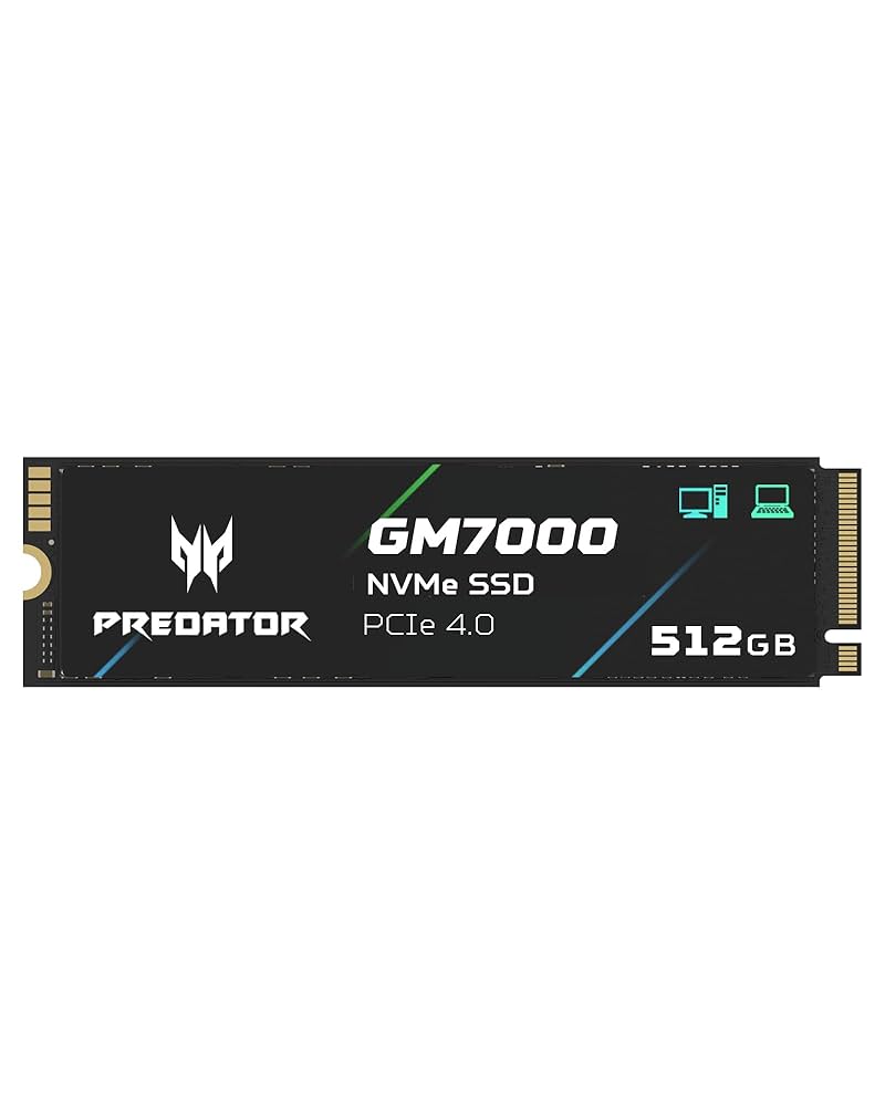 要コメント★PREDATOR GM7 内蔵用SSD1TB PCIe Gen4x4 Acer Predator GM7 PCIe NVMe M.2 SSD